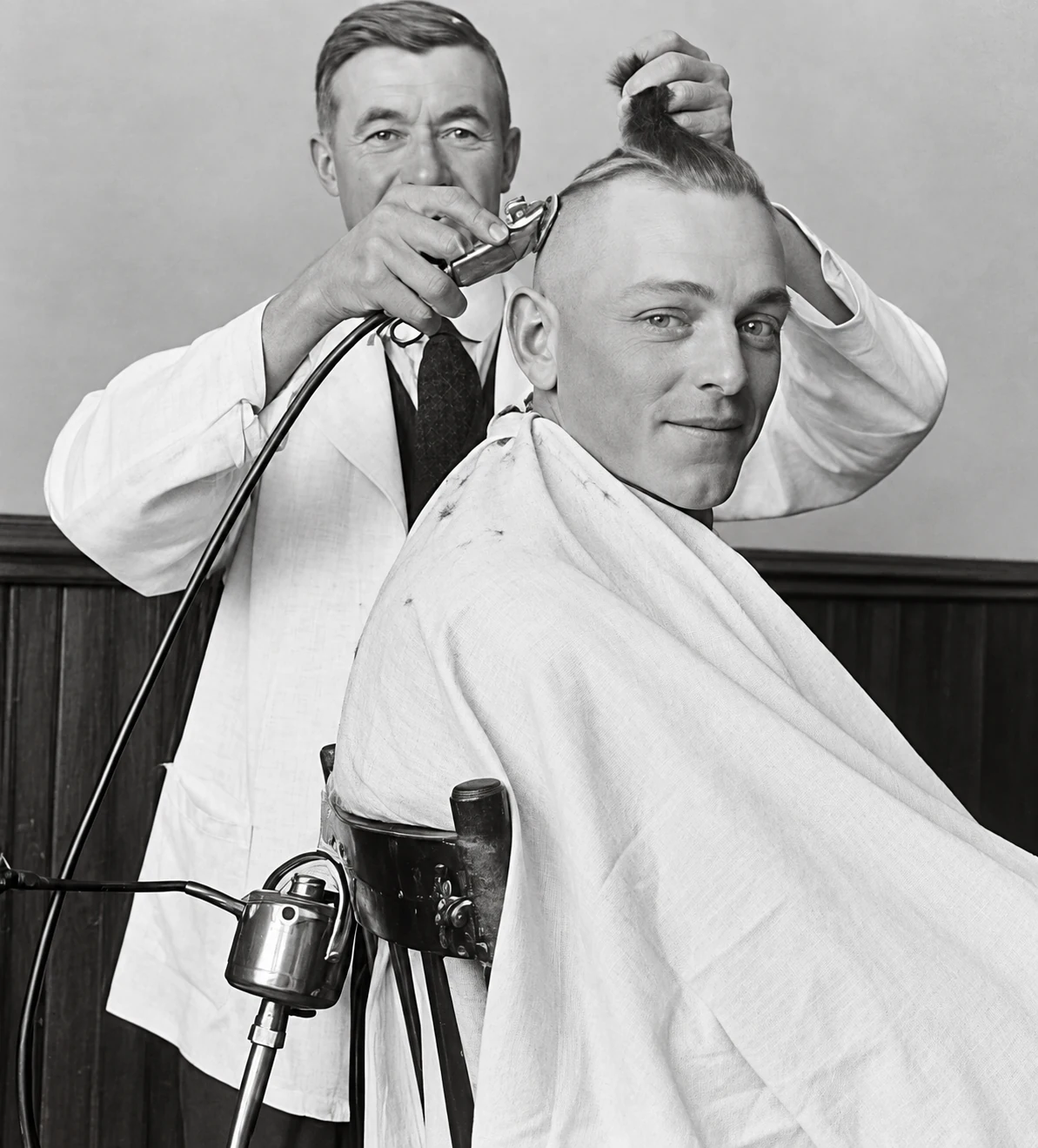 Il taglio dei capelli