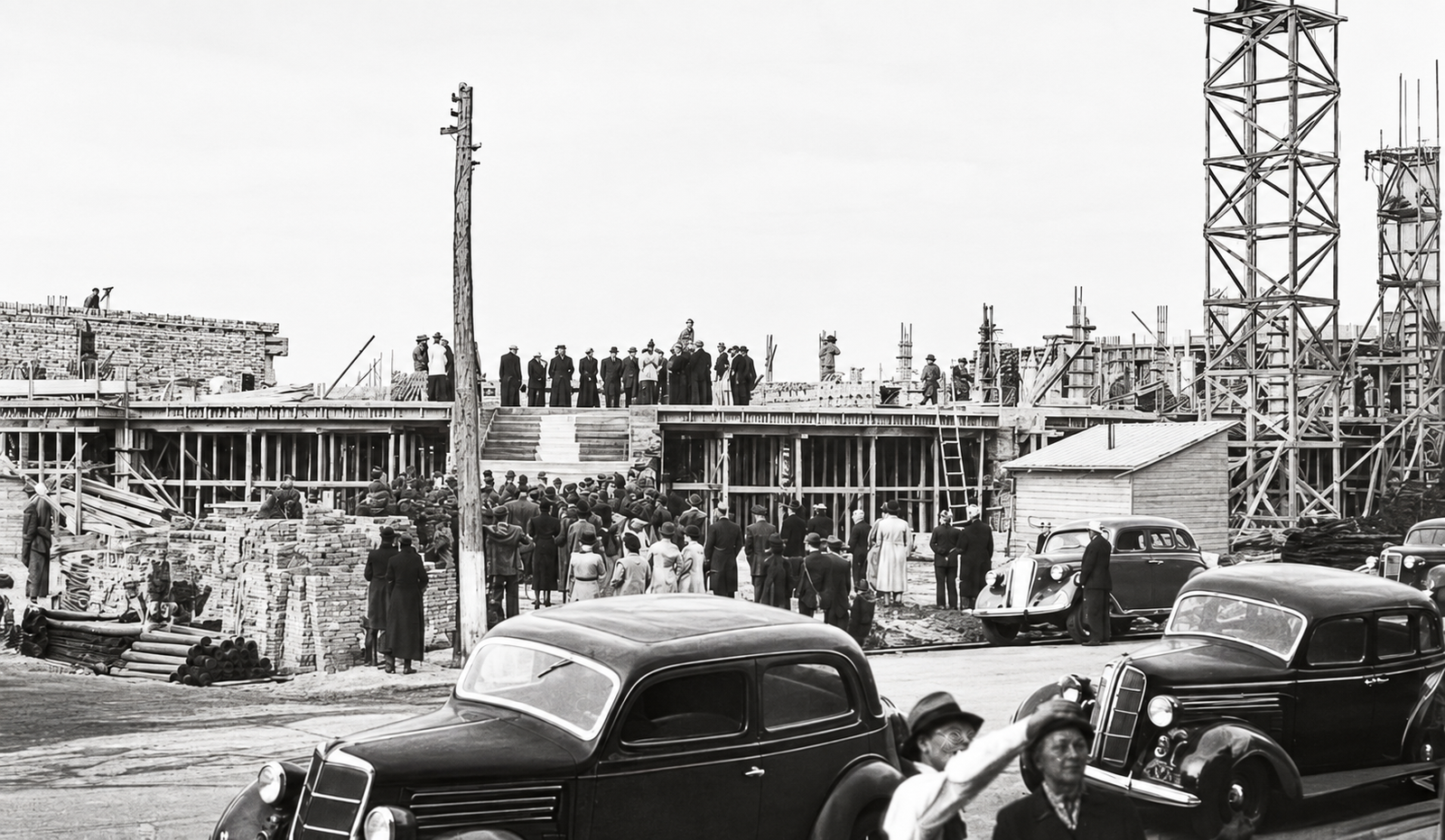 Construction en 1937