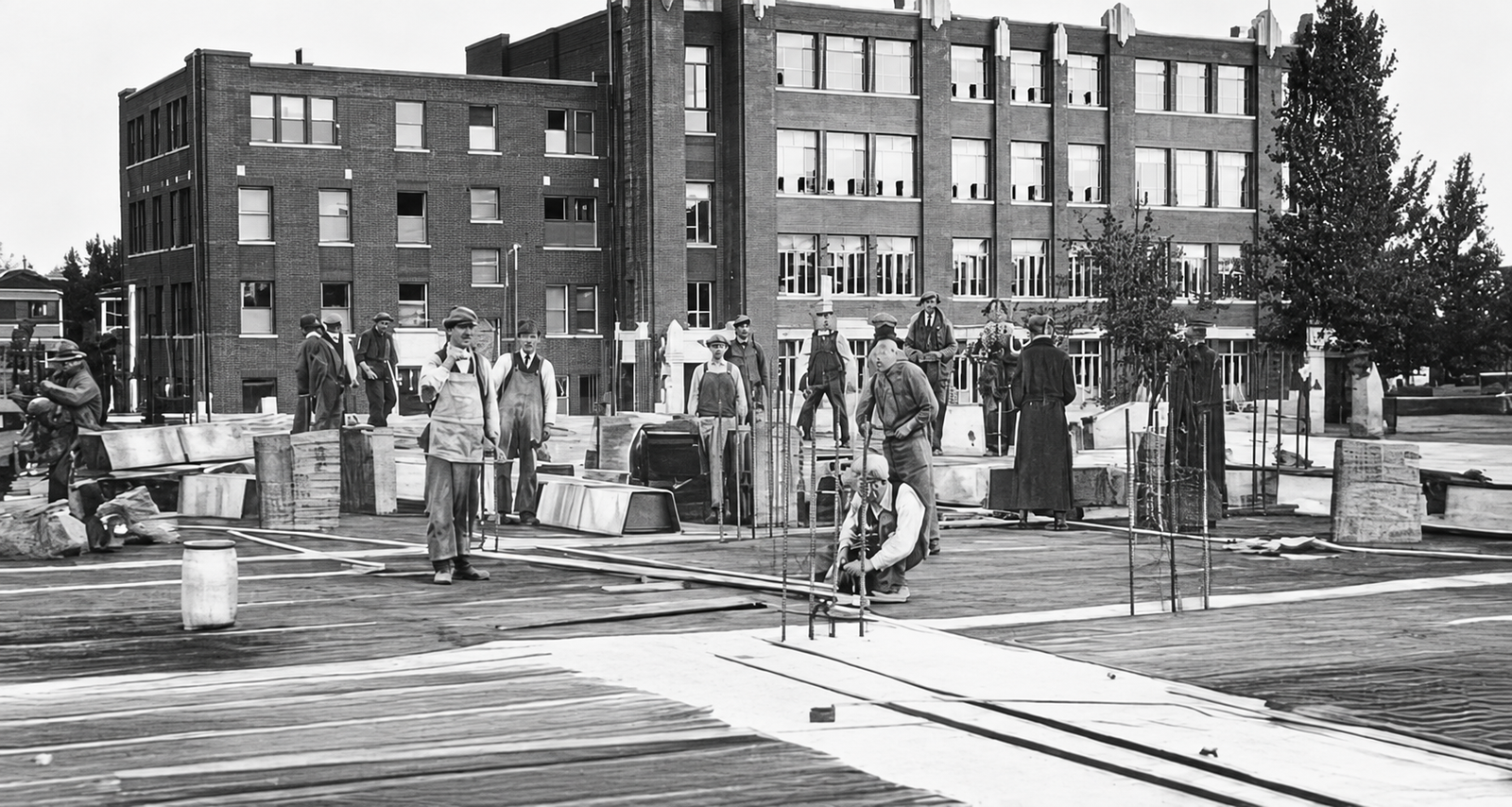 Construction en 1938