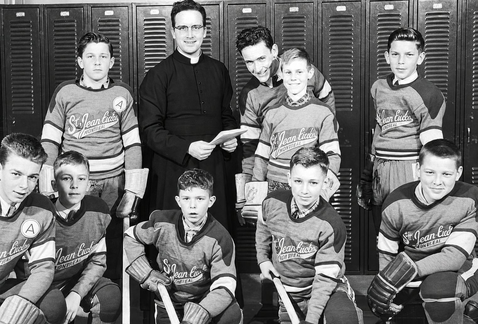 Club Hockey Bantam avec Robert Thibodeau, coach