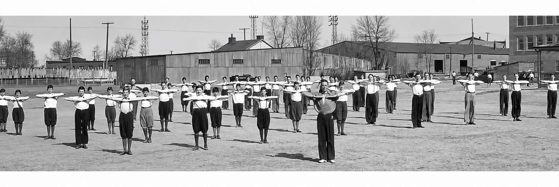 Ginnastica nel 1950