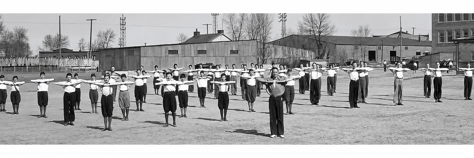 Gymnastique en 1950