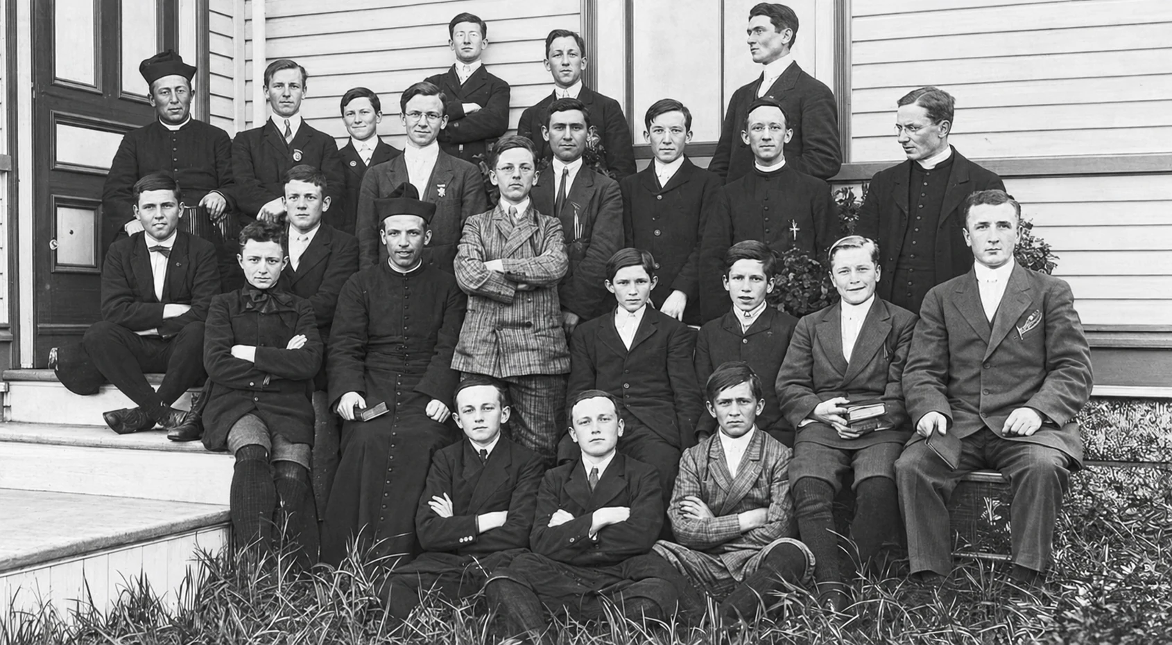 Seminaristi minori nel giugno 1913