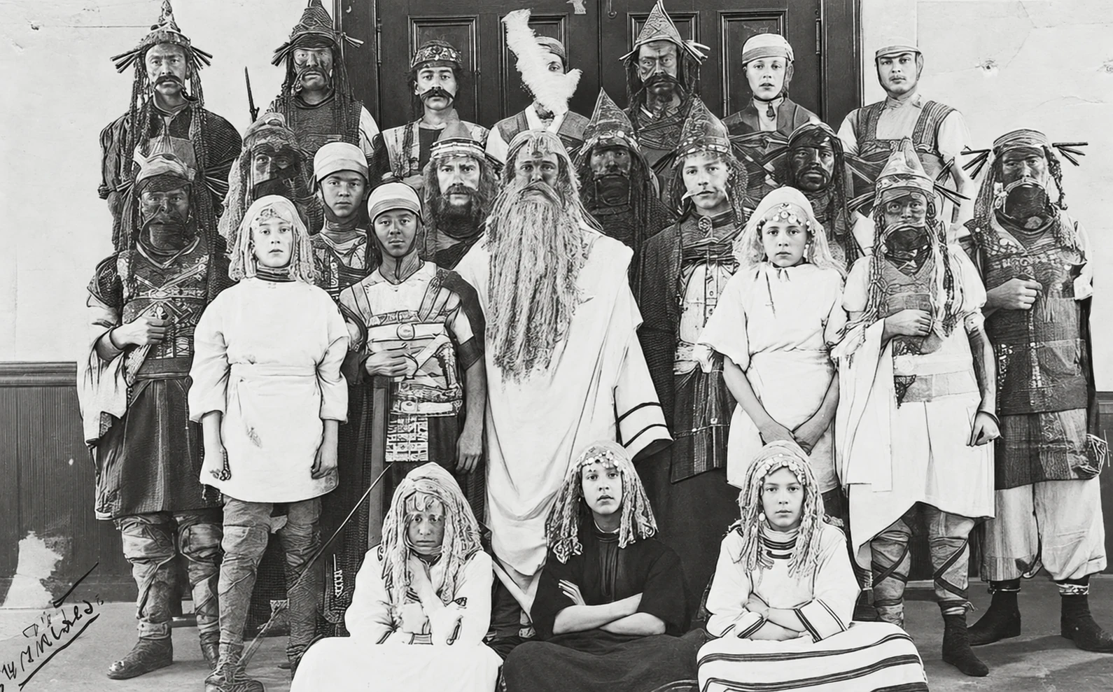 Rappresentazione teatrale «Vercingetorige» nel 1920