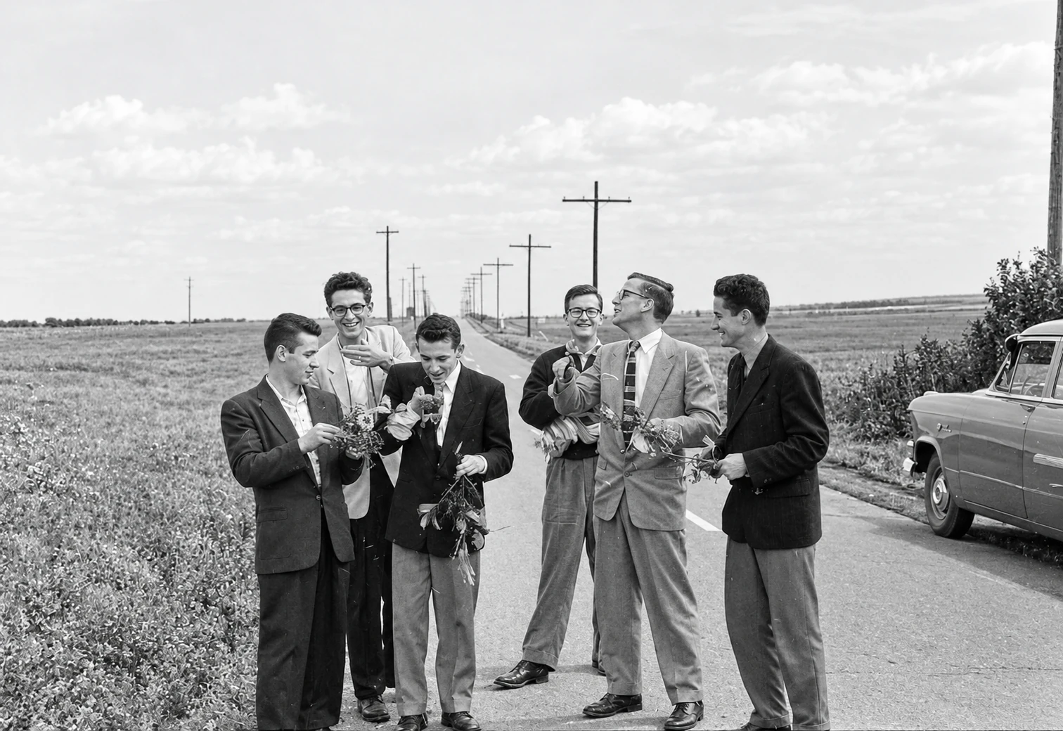 I signori Baillargeon, Thibodeau, Jacob, Hébert e St-Pierre