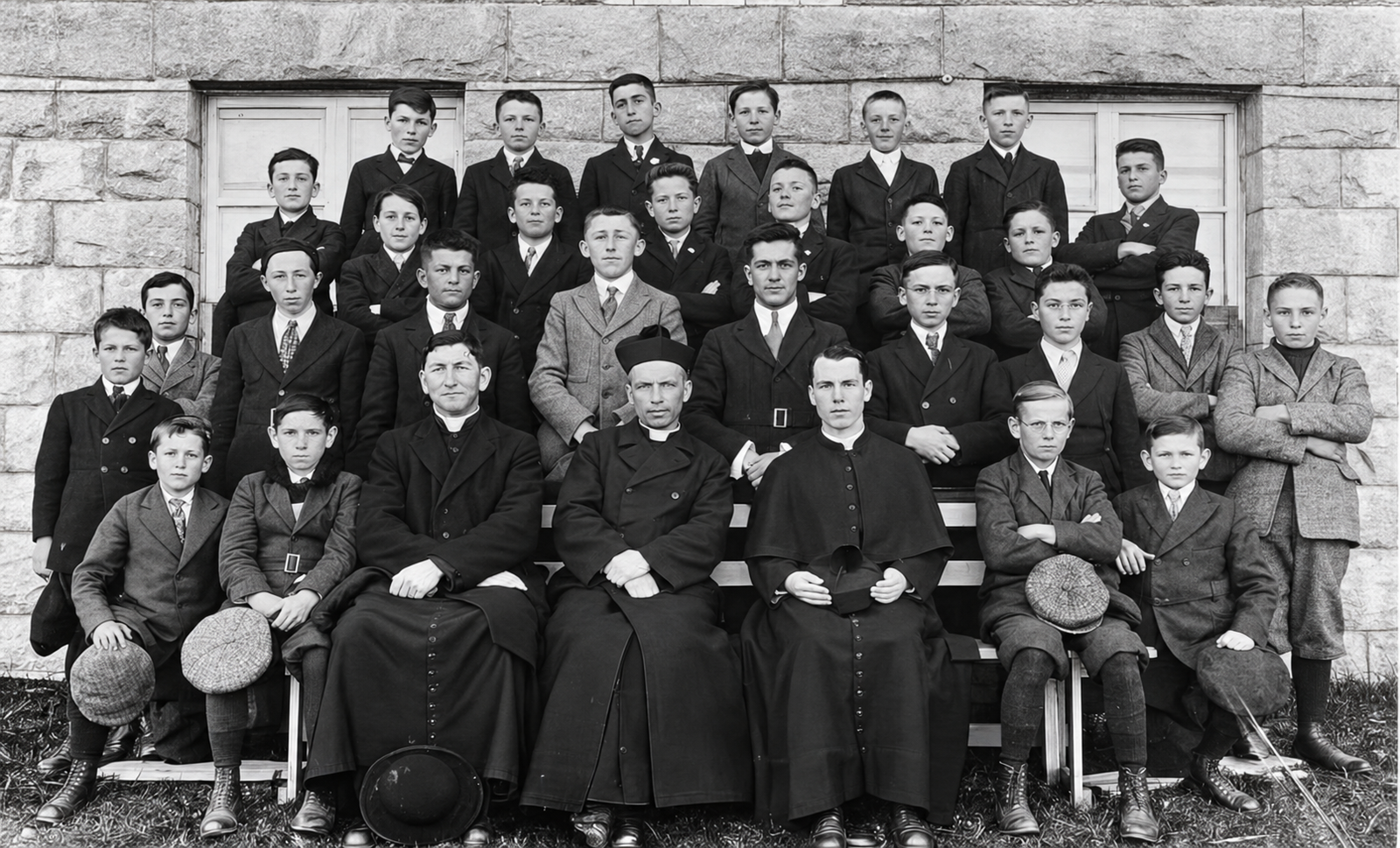 Père Proulx, Lefer et La Motte en 1921-1922