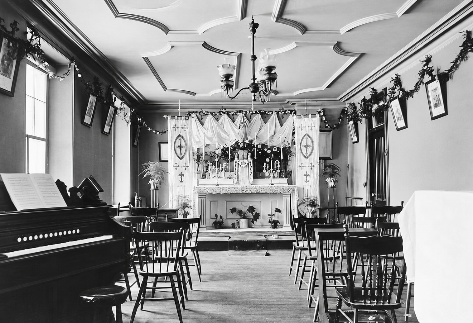La chapelle en 1898
