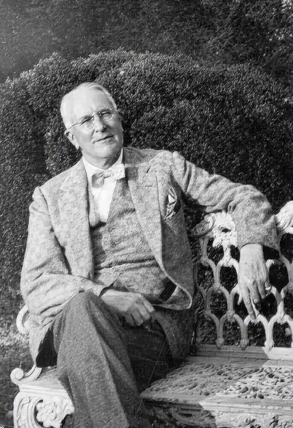 Il signor Leander McCormick-Goodhart, precedente proprietario