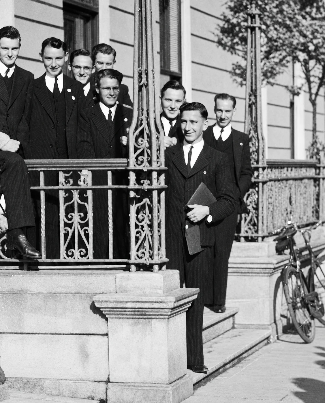 Gruppo di irlandesi nel 1947
